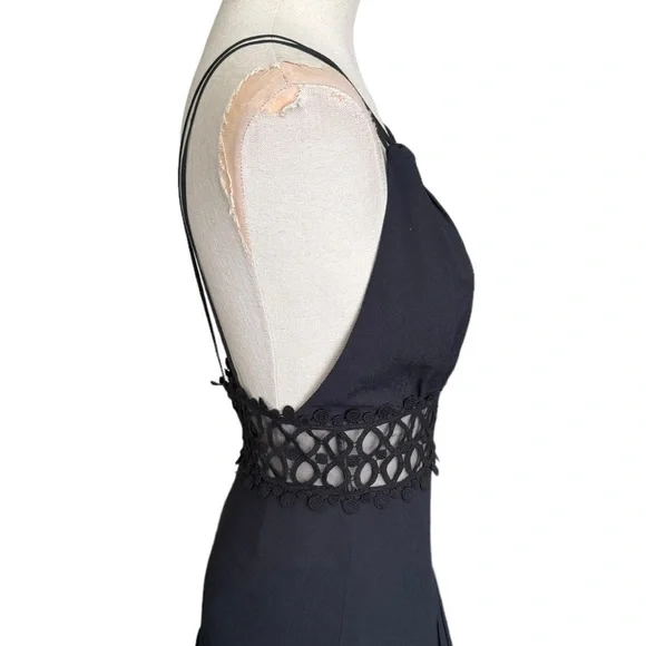 NWT Silvia Tcherassi Annabella Guipure Lace Dress in Black XS - Picture 7 of 16